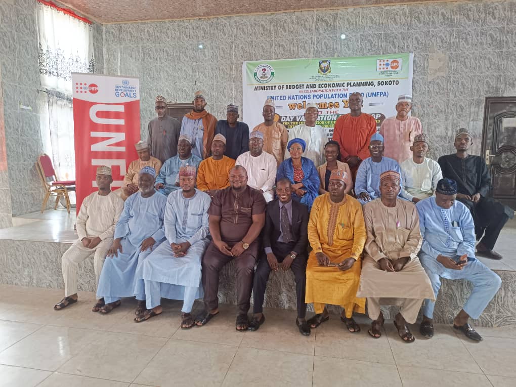 UNFPAKDSO's tweet photo. The Ministry of Budget and Economic Planning in Sokoto State, in partnership with the United Nations Population Fund (UNFPA), is hosting a two-day validation workshop on integrating the demographic dividend into the budget process. This event is taking place in Birnin Kebbi. https://t.co/ILokORWTNW