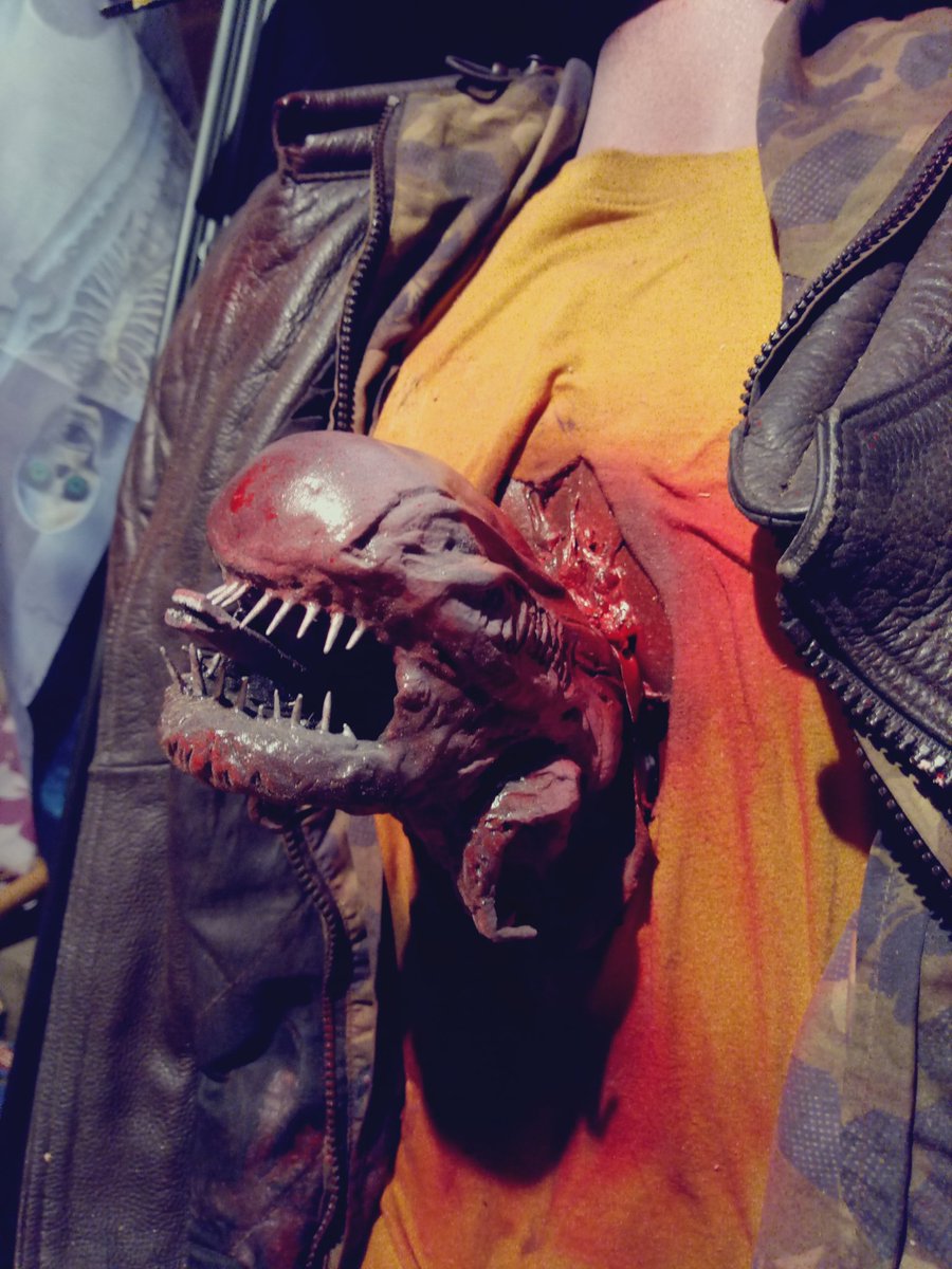 lostmartyn's tweet photo. From the studio...
Full size #Aliens Chestburster.
DM for sales enquiries.
#alien #scifi #scifiart #horror #Horrorfam #HorrorCommunity #horrormovie #HorrorHouse @Sir_RidleyScott @JCameronOnline #xenomorph @AlienAnthology #art #artist #artistsontwitter #models https://t.co/qkaOY2ysRh