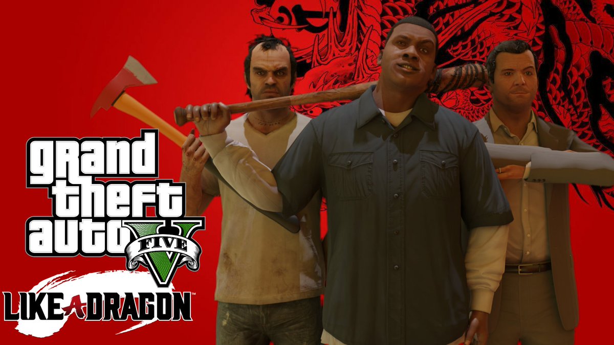 carl_johnson35's tweet photo. GTA 5 X Yakuza like A Dragon Spinoff Be Like :
#GTAV #GTA5 #GTA #Yakuza #LikeADragon #GTA6 https://t.co/rIWIf7vuFp
