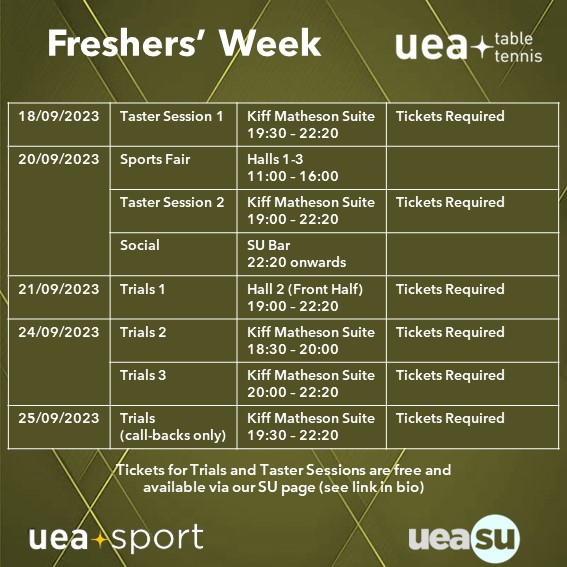 UEA Table Tennis tweet media