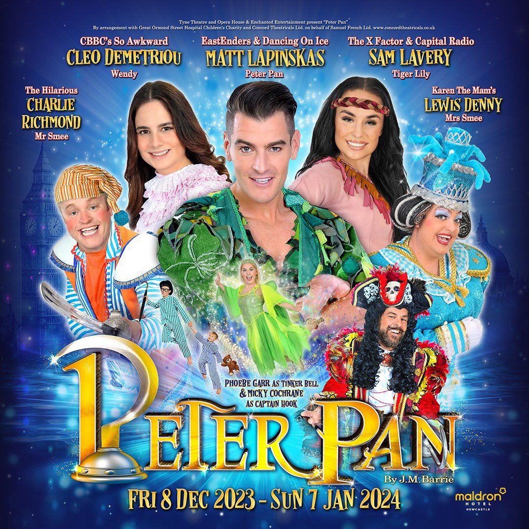 Here‘s the gang ✨ Looking forward to Peter Pan this Christmas at <a href="/TyneOperaHouse/">Tyne Theatre & Opera House</a>! Tickets on sale now! <a href="/TynePanto/">Tyne Theatre Panto</a>