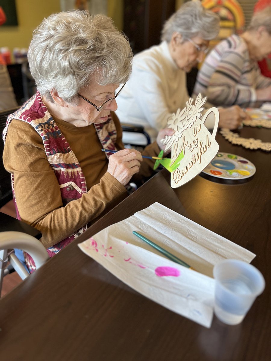 Enriching the lives of our residents with activities daily ! Call us for a tour today! 765-463-2571