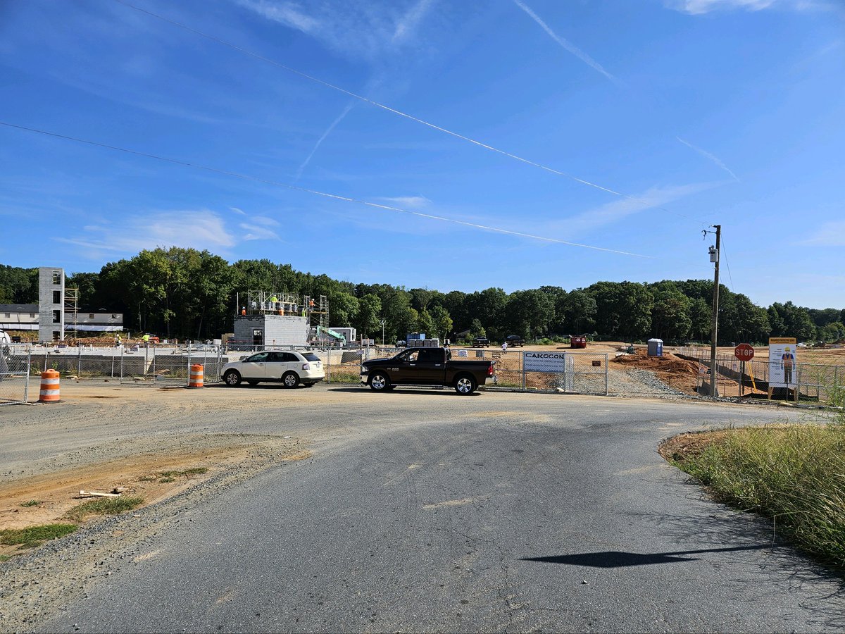 Carocon Construction building on the site where the Old Eastland Mall use to be many years ago.  Very honored to assist them with nighttime security at this site on Central Ave. in Charlotte. #Construction #Securityguards #Charlotte security