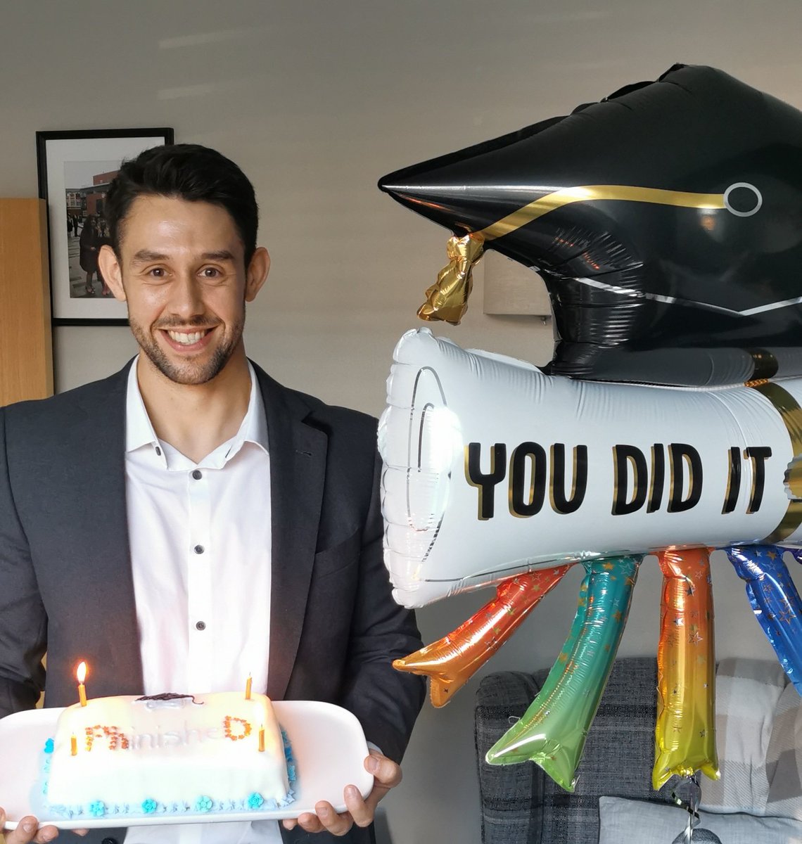 Josh Newbury, PhD (@josh_nutrition) on Twitter photo Today I successfully defended my thesis at my PhD viva... and enjoyed it!
Massive thank you to @lewygoff, <a href="/AdamKelly07/">Dr Adam L. Kelly</a>, and <a href="/mcolenutrition/">Matt Cole | PhD</a> for guiding and preparing me for this moment
Also to everybody at <a href="/COB_Swim/">Birmingham Swimming</a> for giving me and my research a home and valuing my studies ♥️ Today I successfully defended my thesis at my PhD viva... and enjoyed it!
Massive thank you to @lewygoff, <a href="/AdamKelly07/">Dr Adam L. Kelly</a>, and <a href="/mcolenutrition/">Matt Cole | PhD</a> for guiding and preparing me for this moment
Also to everybody at <a href="/COB_Swim/">Birmingham Swimming</a> for giving me and my research a home and valuing my studies ♥️