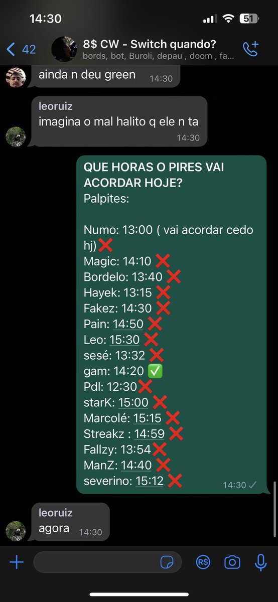 Magic_szz's tweet photo. parabéns gambit por seu palpite certeiro de #QueHorasoPiresAcorda? 

amanhã voltaremos com mais! 
#Jaguati #Bafinho #CorridaMatinal #SuperPi https://t.co/eFI5y37tAe