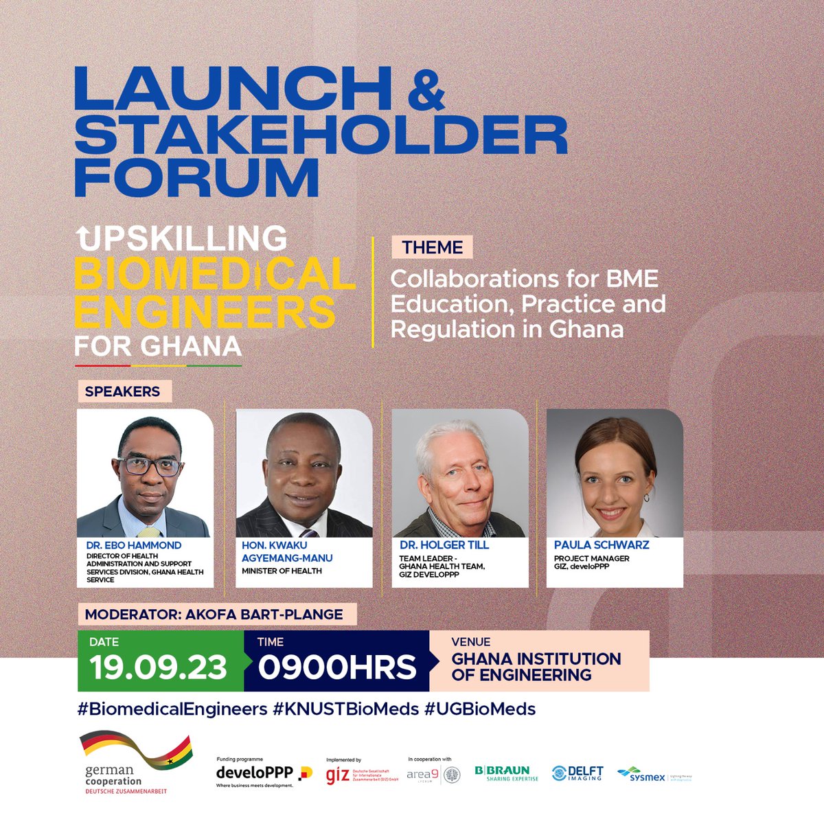 Moving Biomedical Engineering training a notch higher in the country.