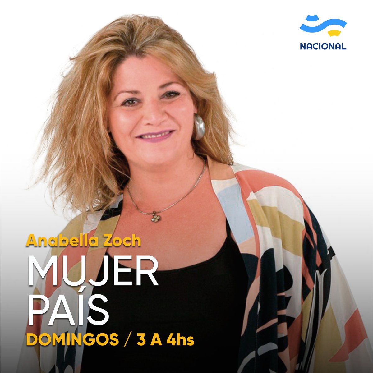 NacionalAM870's tweet photo. 🎙️ AIRE

Comenzó #MujerPaís con @anazoch
📻 AM 870
💻 https://t.co/i1gwFwvu5F https://t.co/bp0q9ErGza