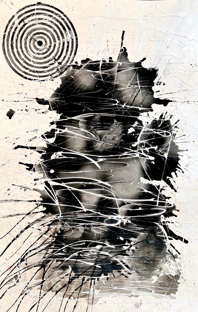 jstevenmanolis's tweet photo. Black & White (Concentric), 2023
Vitreous Acrylic on Arches Paper
40 x 26 inches
https://t.co/NblljOFxLi
#abstractart #abstractexpressionism #abstractartist #contemporaryart #jstevenmanolis https://t.co/h30MMlNu2Z