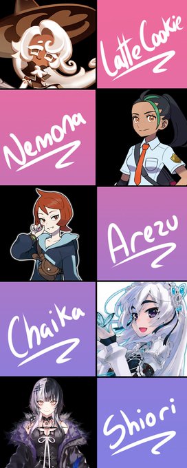 Monthly pic voting is up on Fanbox!

https://t.co/S4OkP4GtdK 