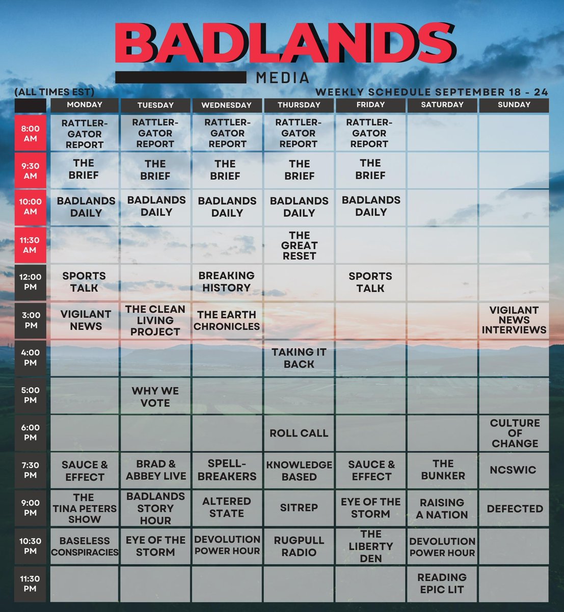 Badlands Media tweet media