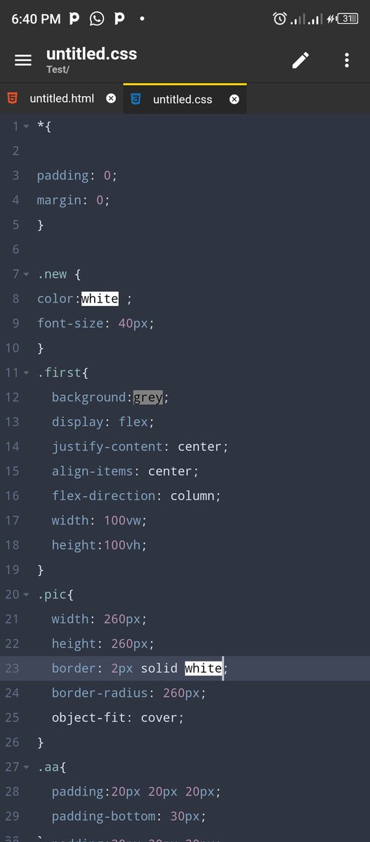 sweetEkiss_'s tweet image. My first code with Mobile phone

#buildinpublic #programming 
#codejourney