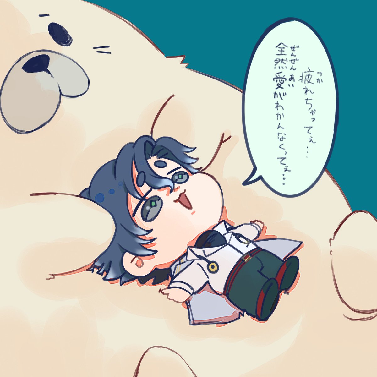 深夜テンションです 