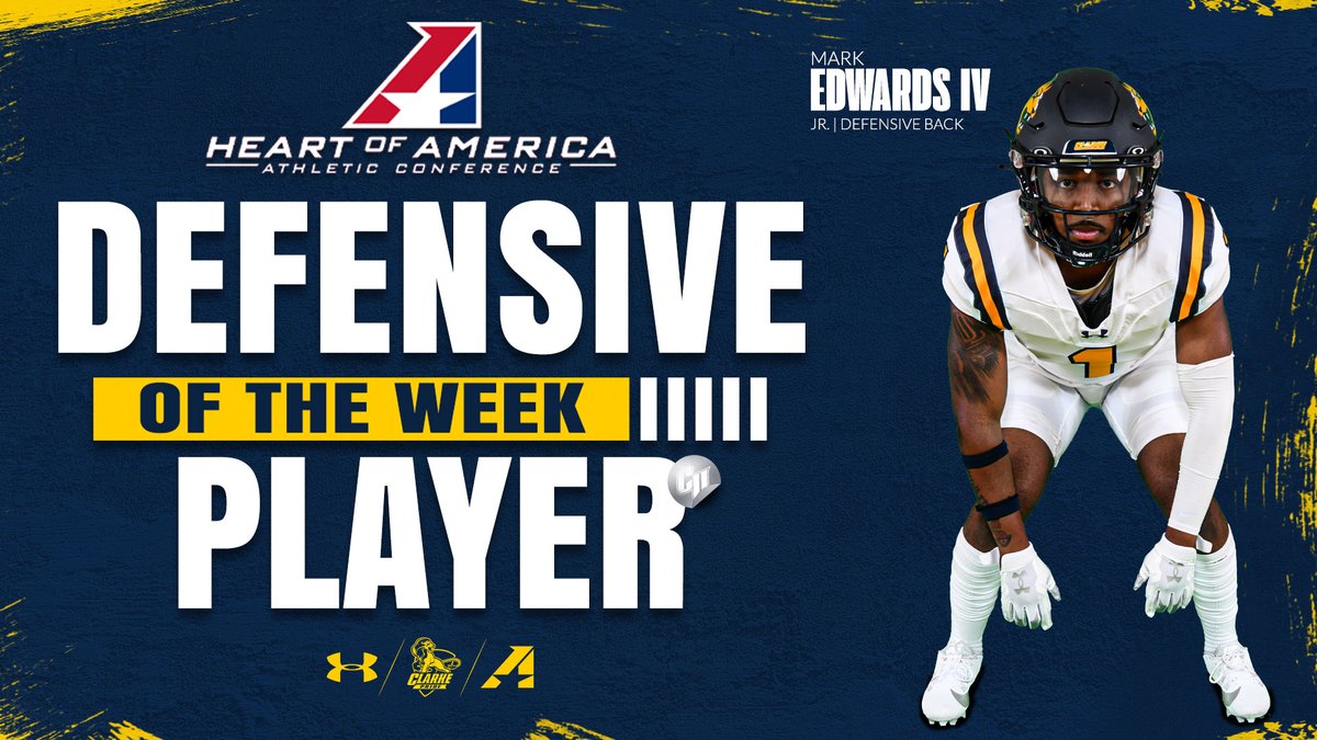Mark Edwards IV's all-around performance leads to Heart Defensive Player of the Week honors

#ClarkePride 

Story ⬇️ 

tinyurl.com/mrk3ubux
