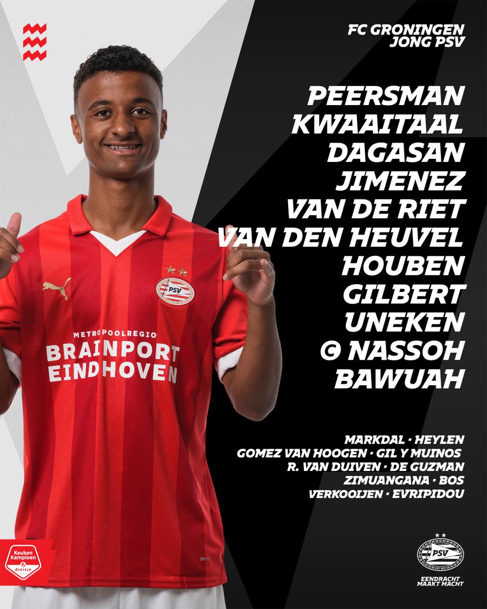 PSV's tweet photo. Veel nieuwe namen 👀
#GROJPS https://t.co/bPumXFKDuK