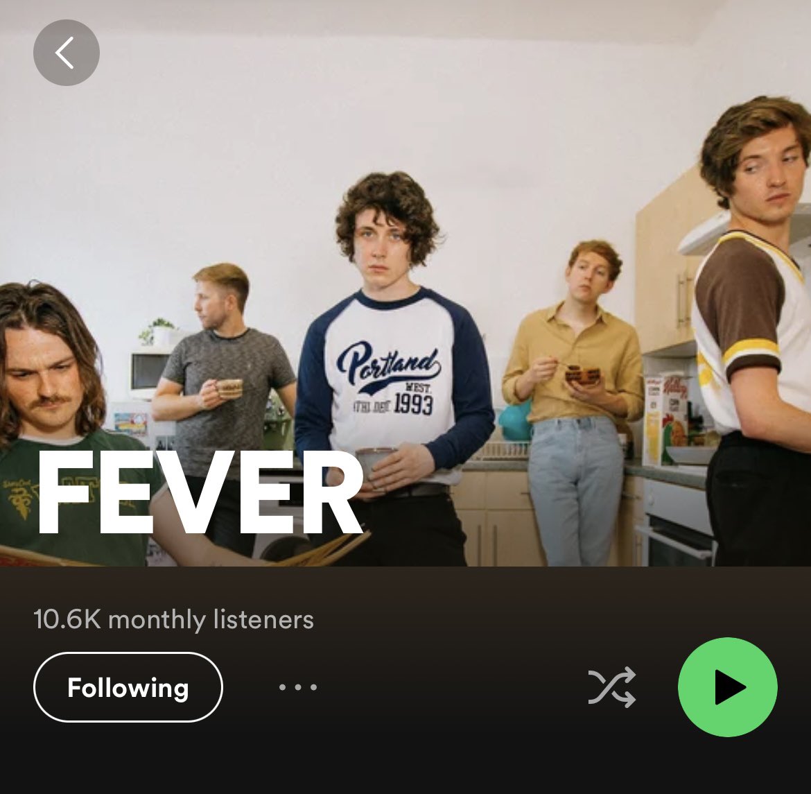 Just hit 10.6k monthly listeners on @SpotifyUK big love to you all 💛