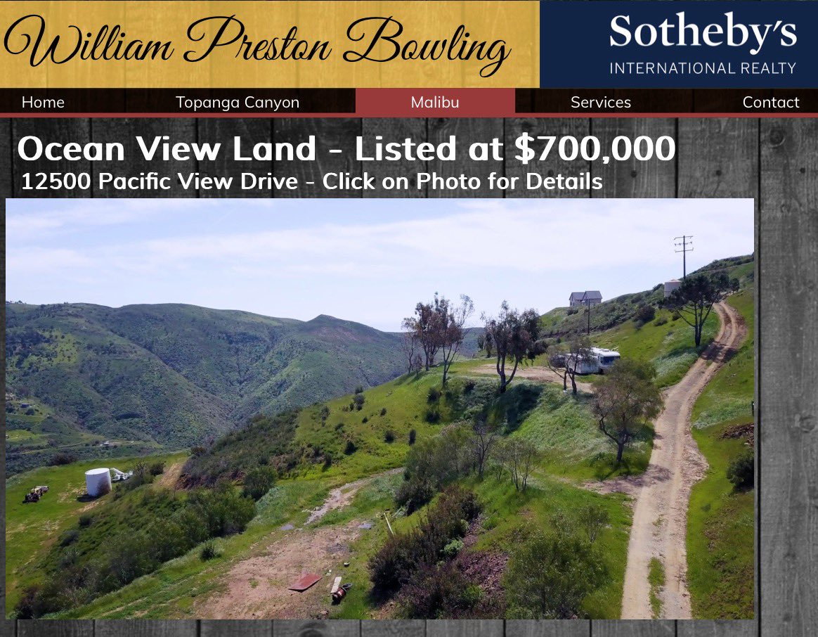 Live the Malibu Life on this Equestrian Lot 🐎 🐴 - Design Your Dream Home and Create a Farm on almost 7 Acres - 12500 Pacific View Drive - Listed at $700,000 - DRE 01393337 #realestate #malibu #land #build #equestrian #sircletheglobe #sirnewdev #community