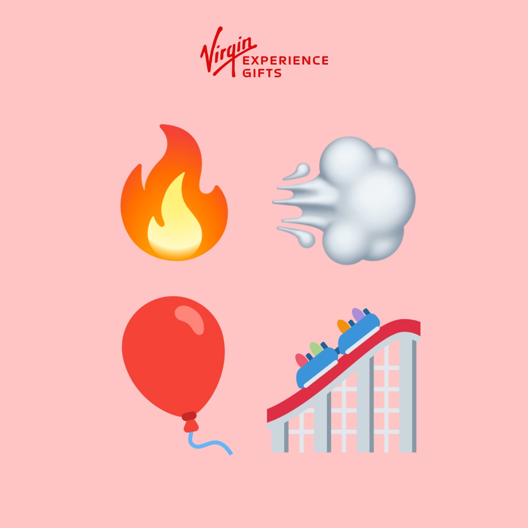 Let's play "Guess that Experience Based on its Emojis!" ✨😄 Think you can crack the code? 🕵️‍♂️ Let's see your most creative guesses!

#virginexperiencegifts #giftideas #thingstodo