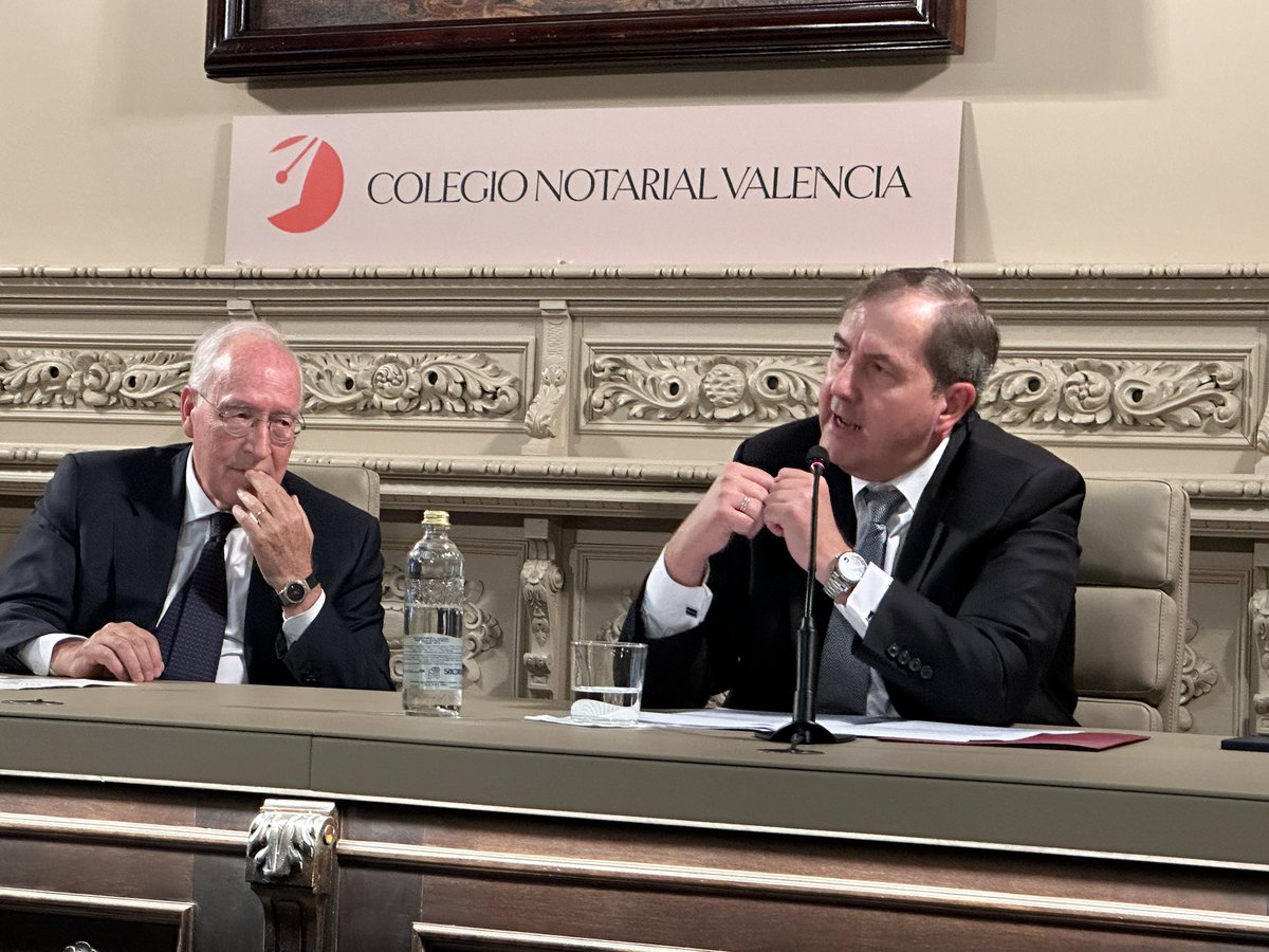 Colegio Notarial Valencia tweet media