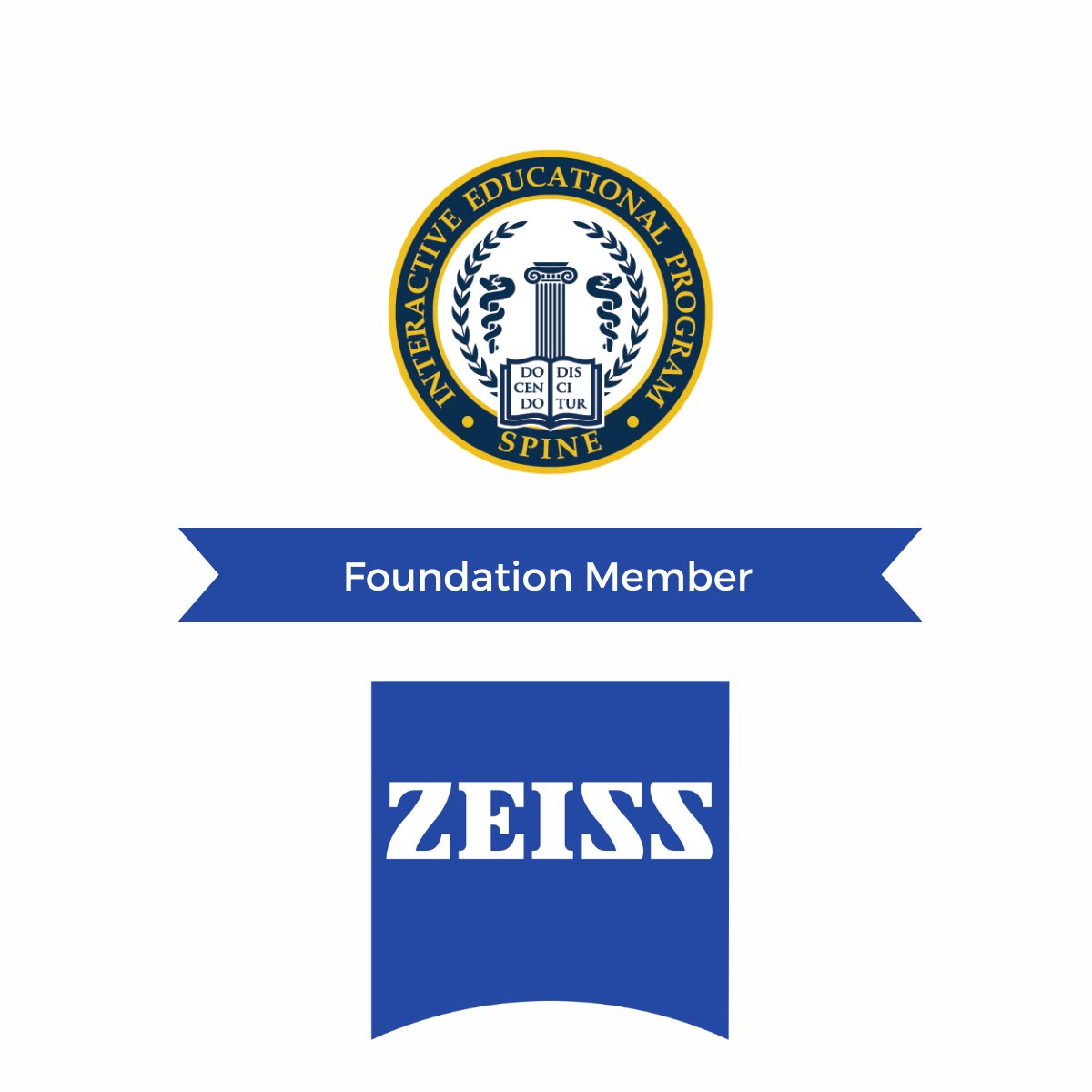 SpineIEPCourse's tweet image. Foundation Member Spotlight! @Zeiss

Zeiss focuses on improving the quality of life through innovative technology and comprehensive solutions. 

We couldn&apos;t be more proud to have ZEISS as a foundational sponsor for the 2023 Spine IEP Course. #spineiep #ZEISS #medicaldevice #IEP