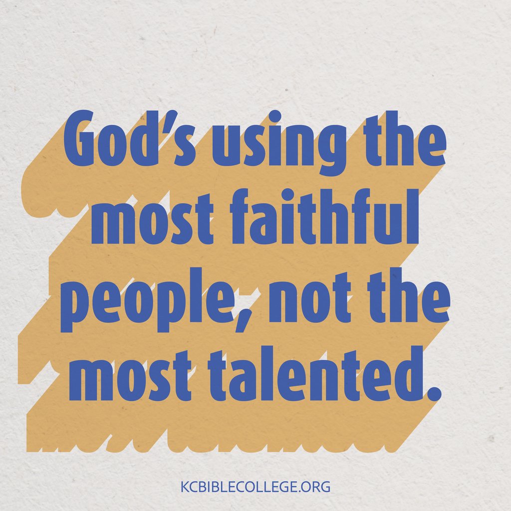 kcbiblecollege's tweet photo. “The eyes of the Lord search the whole earth in order to strengthen those whose hearts are fully committed to Him.” - 2 Chronicles 16:9 NLT
God is using the faithful. Are you one of them?
#KCBC #BibleCollege #LetGodUseYou #BeFaithful #GodCanUseYou https://t.co/tP75O1m3uQ