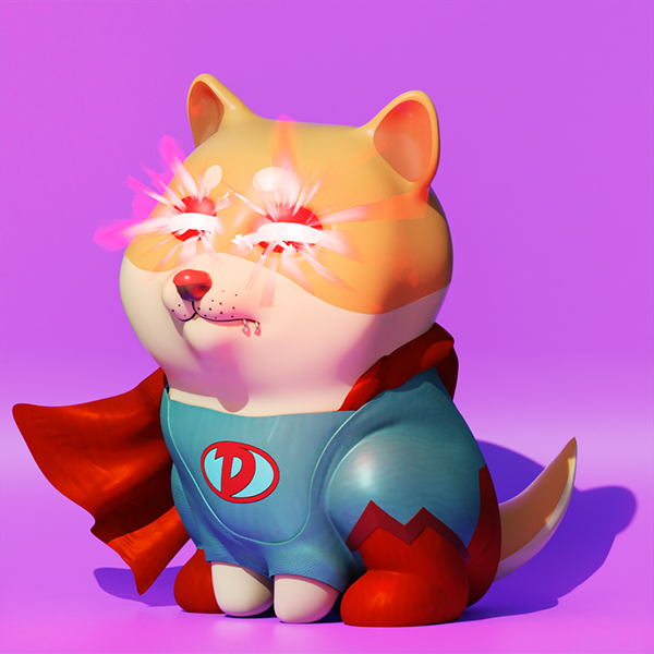 From a simple NFT to a 3D sensation! This Baby Doge's journey continues as it transforms into a captivating character. With its vibrant fur, punk mouth, and now a whole new dimension, it's ready to conquer the digital realm like never before. Stay tuned for more adventures!