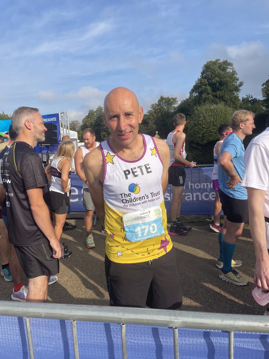 🌟 A huge round of applause and congratulations to our amazing runners who participated and went above and beyond at this year's #RunReigate!

🏆 Your efforts have made a lasting impact on the lives of children affected by brain injury. 

Join our squad: thechildrenstrust.org.uk/node/1335