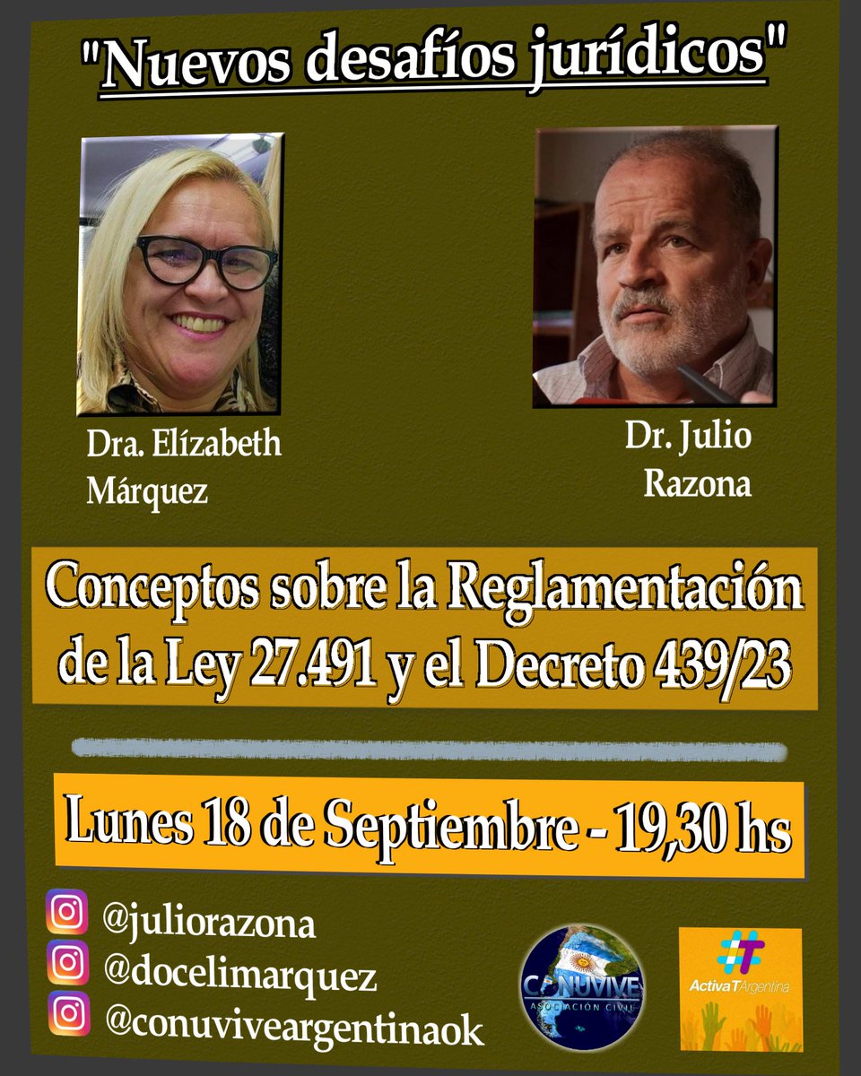ConuviveA's tweet photo. 📌Hoy Lunes a las 19:30hs 🙂👍🏼 https://t.co/AkGNWoxrBl