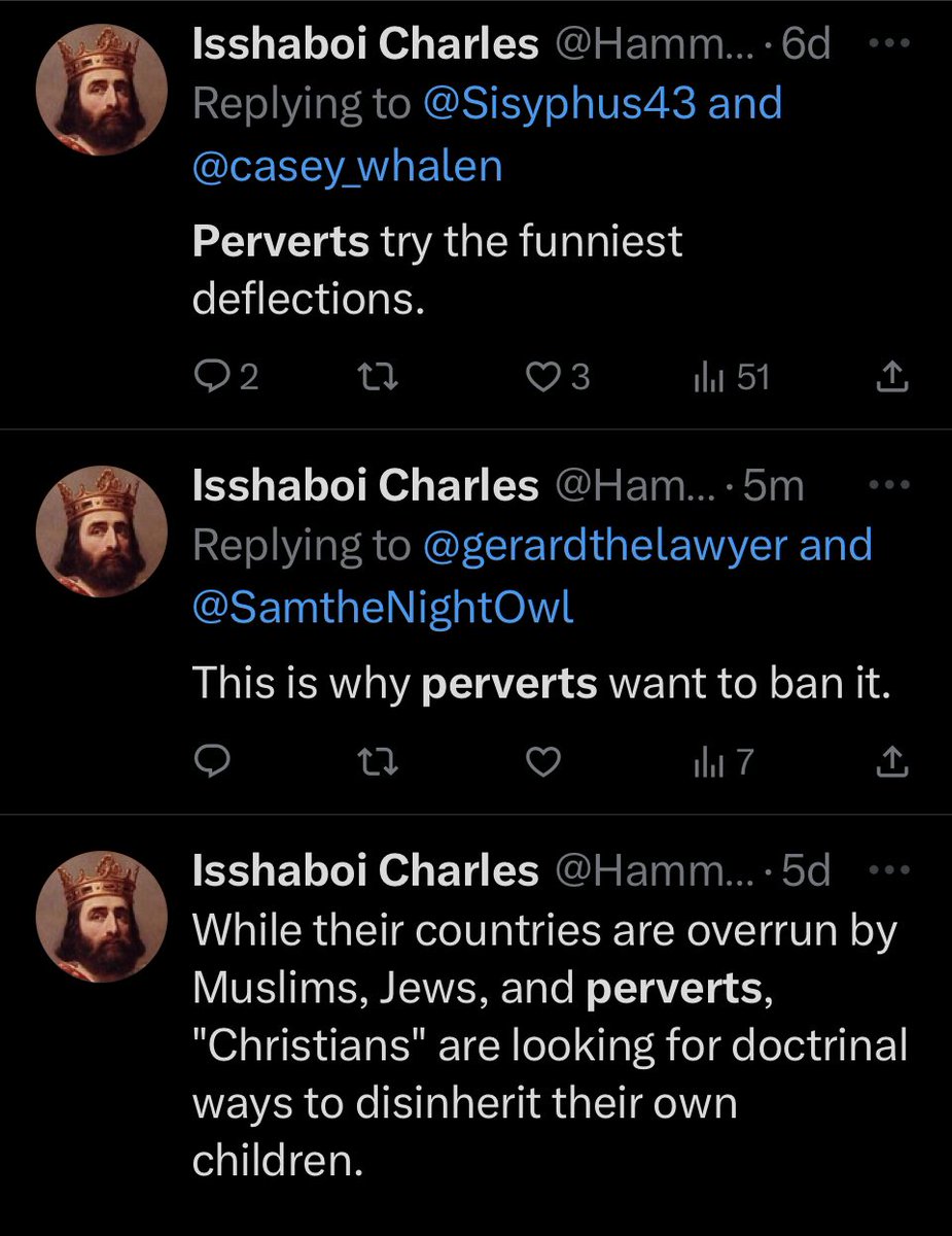 Billy1481076390's tweet photo. @HammerRespecter @gerardthelawyer @SamtheNightOwl Everyone I disagree with is a pervert https://t.co/60ZG5bNCuV