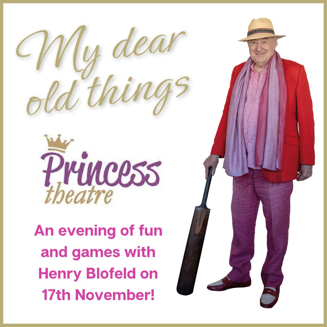 Henry Blofeld (@blowersh) on Twitter photo I'm on the road again! I've lots to tell you. It will be a supersonic evening. Make sure you're at <a href="/ThePrincessThea/">Princess Theatre, Hunstanton</a> on 17th Nov! #cricket #Blowers ow.ly/RfiT30sx0LX I'm on the road again! I've lots to tell you. It will be a supersonic evening. Make sure you're at <a href="/ThePrincessThea/">Princess Theatre, Hunstanton</a> on 17th Nov! #cricket #Blowers ow.ly/RfiT30sx0LX