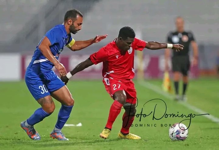 33FC_'s tweet photo. Eric Mensah had his full official debut in the BOV Maltese Premier League in a 0-0 draw between @mosta_fc_official &amp; @gudjautd on Sunday 17-09-2023.

We wish Eric the best and hopefully he opens the goal scoring in subsequent games. 

#33FC #EM27 #mosta #malta #football #ghana https://t.co/ceurGLZFtU