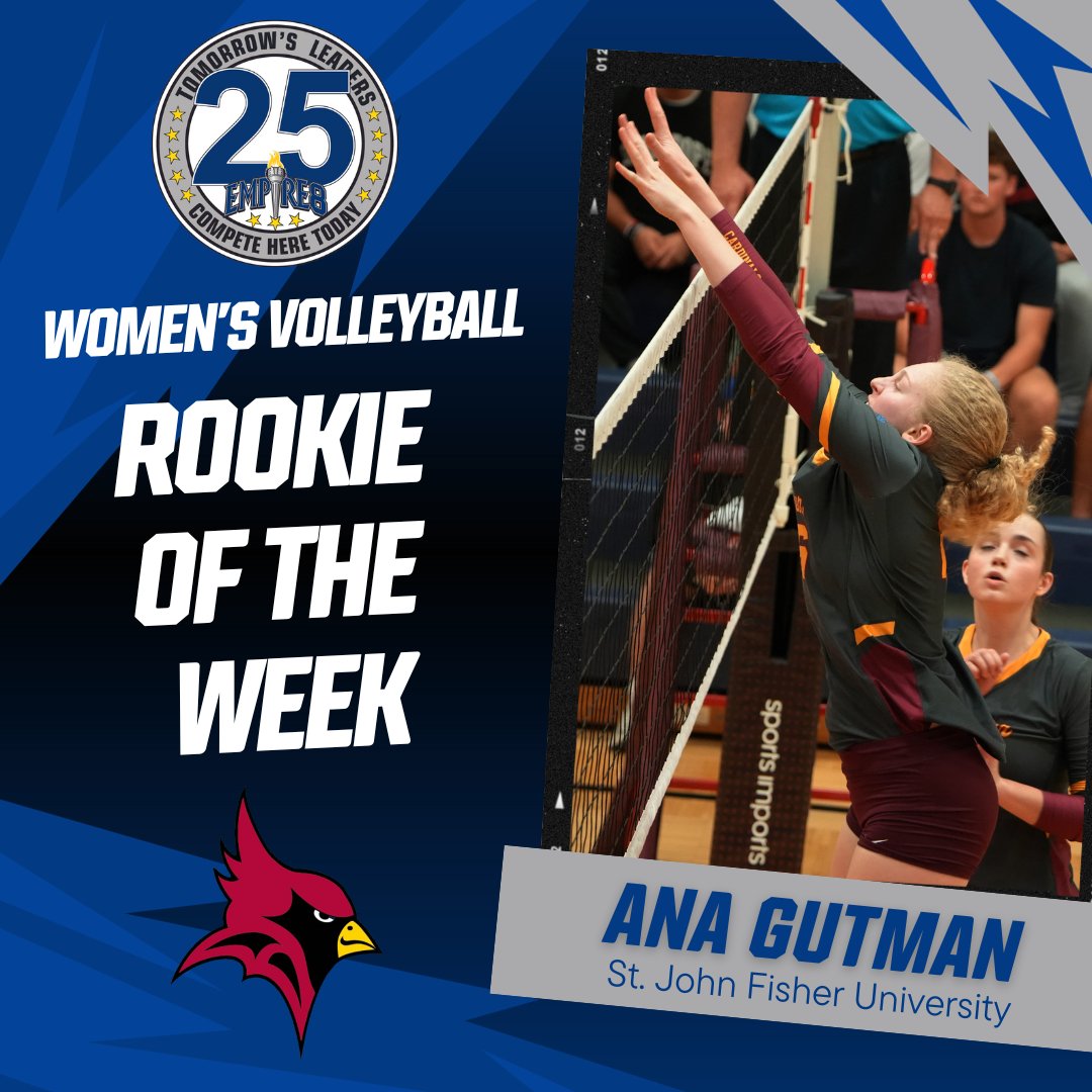Congrats to our #E8 Women's Volleyball Weekly Award Winners!

Co-Player of the Week Maddie Boucher
<a href="/ECSoaringEagles/">Elmira College Athletics</a> 

Co-Player of the Week Staecia Silofau
<a href="/HawkTalk/">Hartwick Athletics</a> 

Rookie of the Week Ana Gutman
<a href="/FisherAthletics/">SJF Cardinals</a> 

#E8Proud #LeadersCompeteHere #WhyD3 #E825