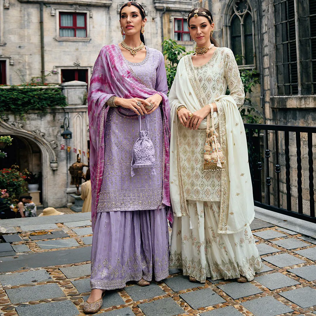 panashindia's tweet photo. Exude the vibe of the celebration right with curations that will own the ambiance with their allure-packed vibrance and hues, perfect for a fail-proof appearance this festive season! 

Shop Now: https://t.co/xqkxKMFrQV 

#sharara #pakistanifashion #PanashIndia #festivesale https://t.co/To1nva4o2f