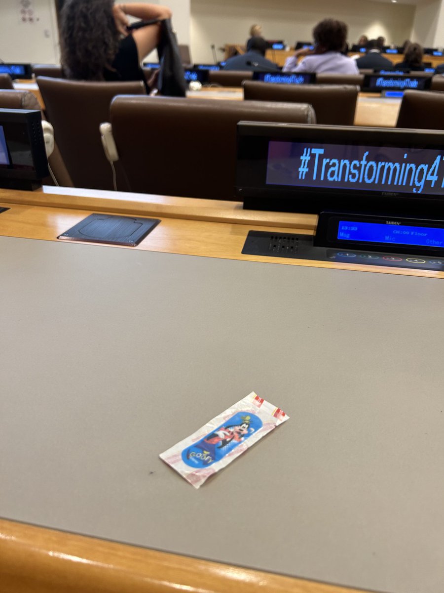 philippalei's tweet photo. When #UNGA78 meets motherhood. Feeling the pinch of the power heels but this is the only plaster I can find in my bag… https://t.co/b2cRmLr1Nj