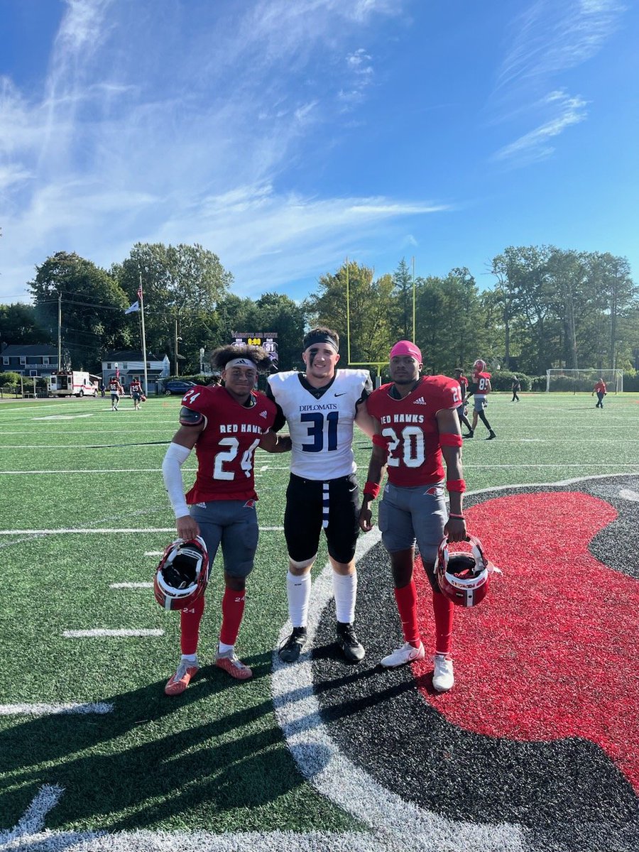 Former Stateliners Jacob Hille, Chaz Sutton, and Jalil Terrell squared off this past weekend when Franklin &amp; Marshall met Montclair State.  Great to see our guys excelling at the next level!