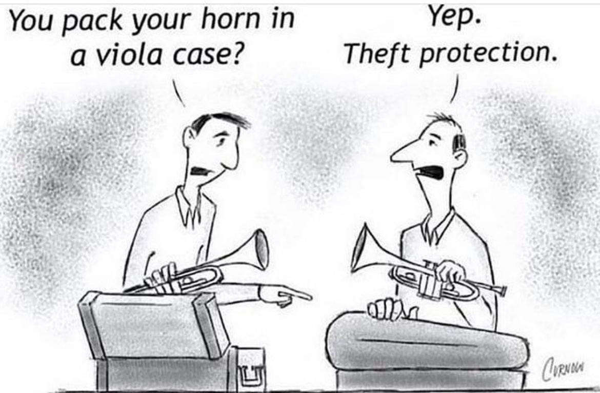 Sorry viola players...😞😆