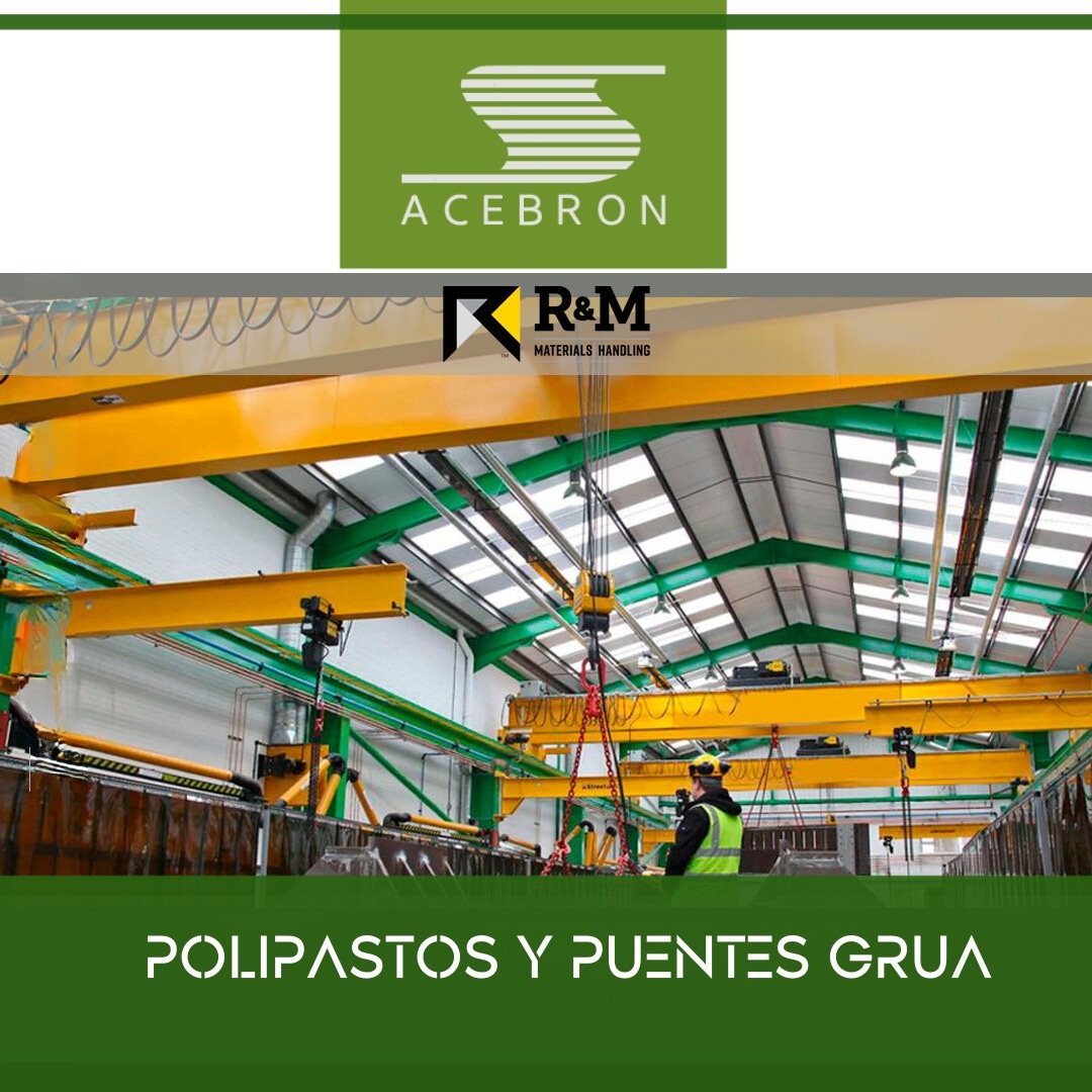 ACEBRONVe's tweet photo. 🇻🇪
Contamos con un amplio portafolio a su entera disposición de Polipastos, y Puentes Grúas de la mejor calidad y al mejor precio del mercado.

✔️✉️MGUTIERREZ@ACEBRON.COM.VE

#Acebron #GruasViajeras #PuentesGruas #Polipastos #PolipastosDecadena #SeguridadIndustrial https://t.co/vffiL3murP