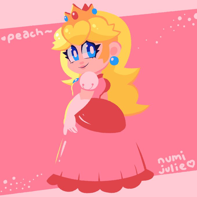 「princess peach puffy short sleeves」Fan Art(Latest)