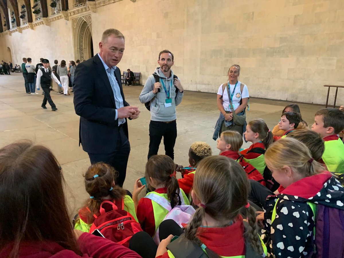 Thanks so much to <a href="/timfarron/">Tim Farron</a> for meeting Year 5 during our day trip to London. The pupils loved their visit to Houses of Parliament.
