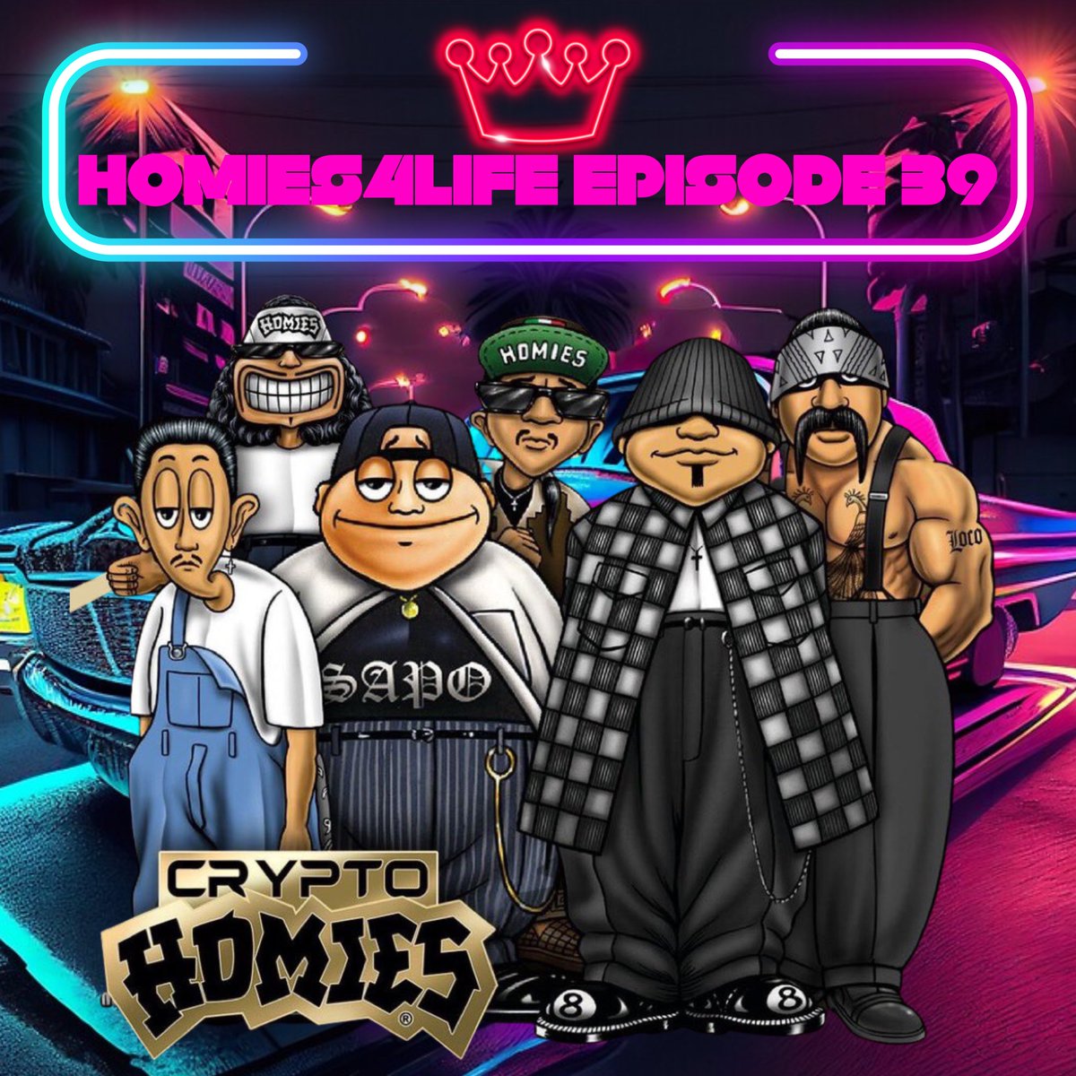 👊#HOMIES4LIFE EPISODE 39👊 🎙️Join @SidneyRichlin for another hour of straight ALPHA with @CRYPTOHOMIES_ @NFA_Inc @vitaltoys and the rest of the Homies! Discord fam👇 👾 discord.gg/cryptohomies Mint your Homies👇 🌐CryptoHomiesClub.io Got 2 do it👇 twitter.com/i/spaces/1rmGP…