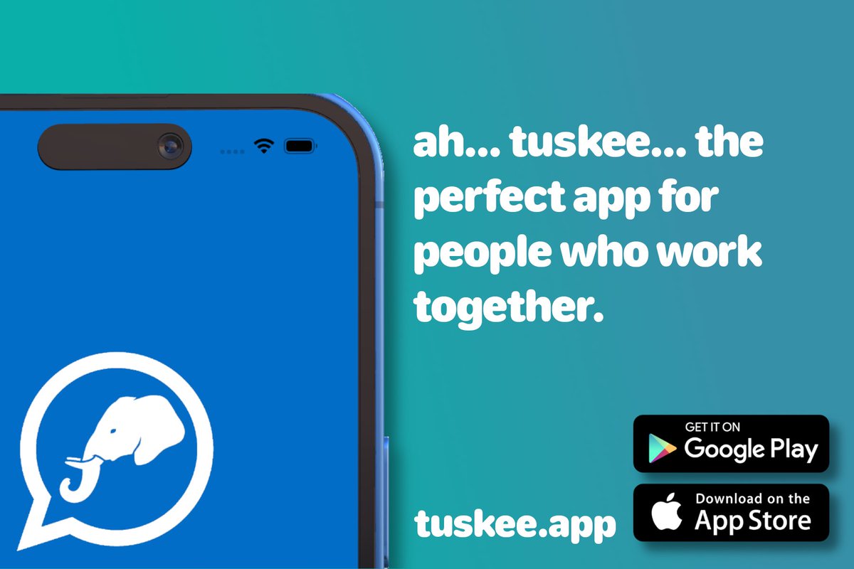 tuskeeHQ's tweet image. Ah, the perfect app for people who work together.

Visit tuskee.app to learn more.