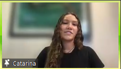 'Chilren should not be doing this. Children should be playing, going to school. We are here because of the inaction of previous generations', says Catarina from Brazil. #GC26