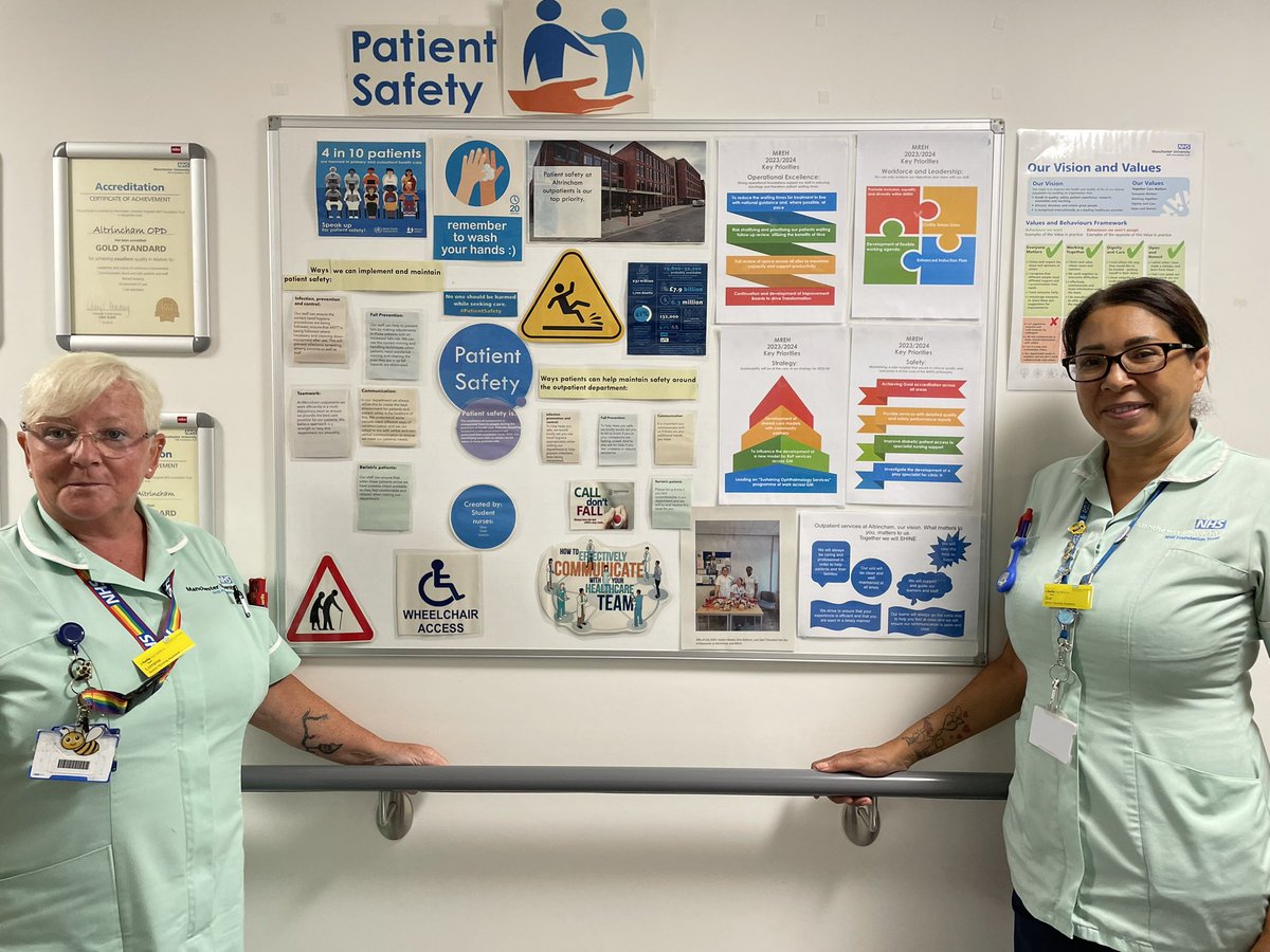 FallsWtwa's tweet image. Thank you to @AltrinchamOpd for facilitating a lovely teaching session on post fall actions. 

Great engagement, all questions answered 🍁 and it was lovely to see your falls and patient safety boards! 

We look forward to seeing you soon! 

#fallsawarenessweek2023
