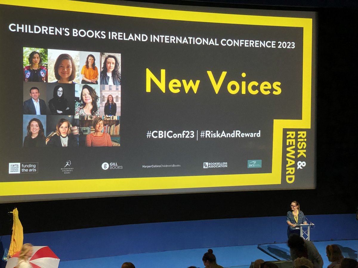 Highlights from this year's @KidsBooksIrel  International Conference.📚
This years theme was #RiskAndReward and was a fantastic event full of engaging, charismatic speakers and our librarians came back totally inspired.✨

#CBIConf23 #childrensbooksireland