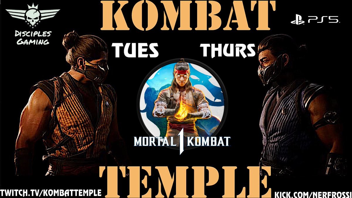 Calling all MK1 Sweats!

The Kombat Temple Tournament Series Starts TOMORROW at 6pm CST! Sign up in Discord! discord.gg/EyAjfeCR

Cash Pot and Championship belt for Finale!

Come get Sweaty!