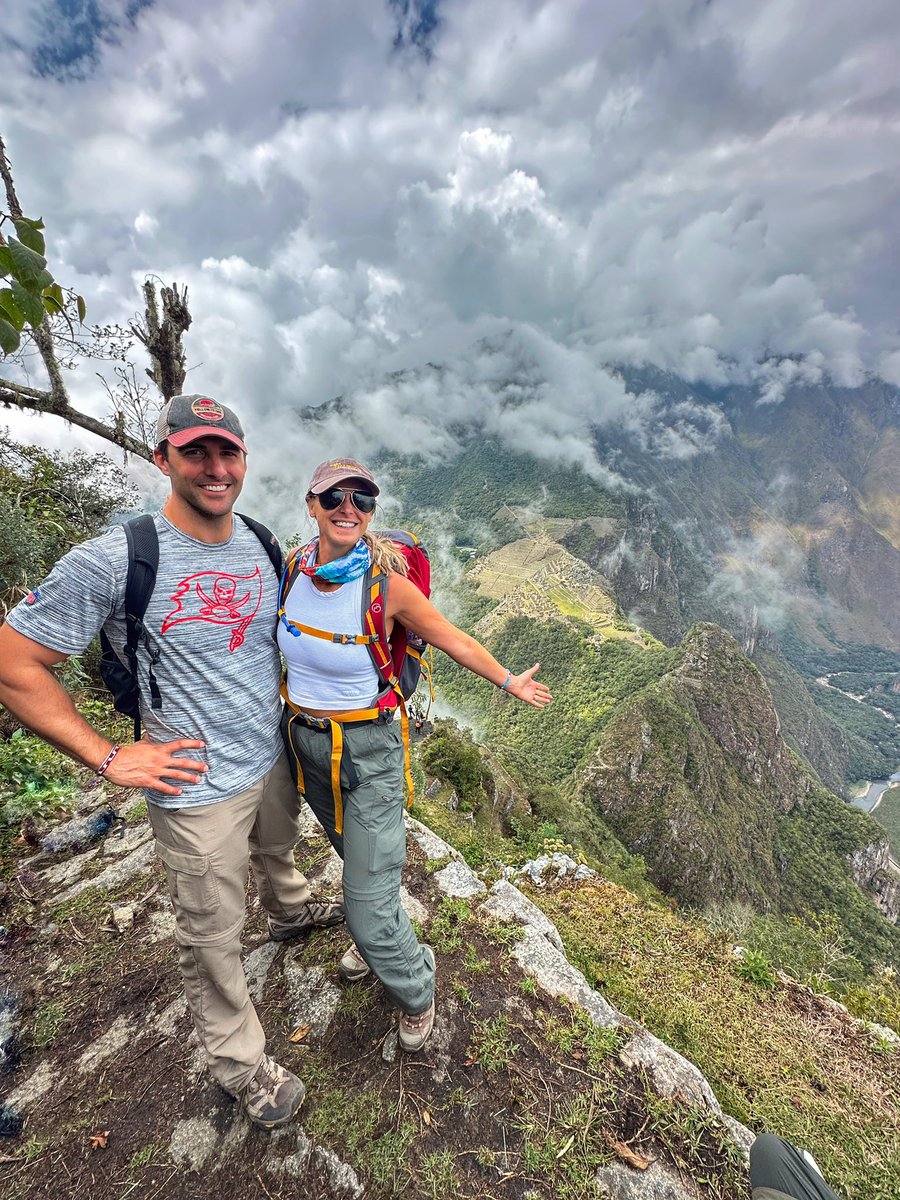 We’ve been hiking in Peru for 4 days doing the Salkantay Trail—- and finally we made it to Machu Picchu and the top of Waynapicchu! #Peru #MachuPicchu #Waynapicchu