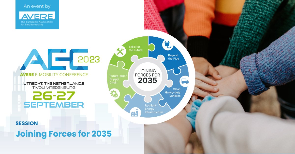 AEC_EVS's tweet image. ⚡ Next Mon, we #JoinForcesfor2035 at #AEC2023!!
✅ @PhilippeVangeel &amp;amp; @EllenHiePR
✅ Michael Cole @HyundaiEurope
✅ @RobinBerg030
✅ @EspenHauge
✅ Antoine Herteman @AvereFrance
✅ Nancy Kabalt Formula E-Team
✅ Jochen De Smet @EVBelgie
✅ @talitrigg
👇👇
aec-conference.eu
