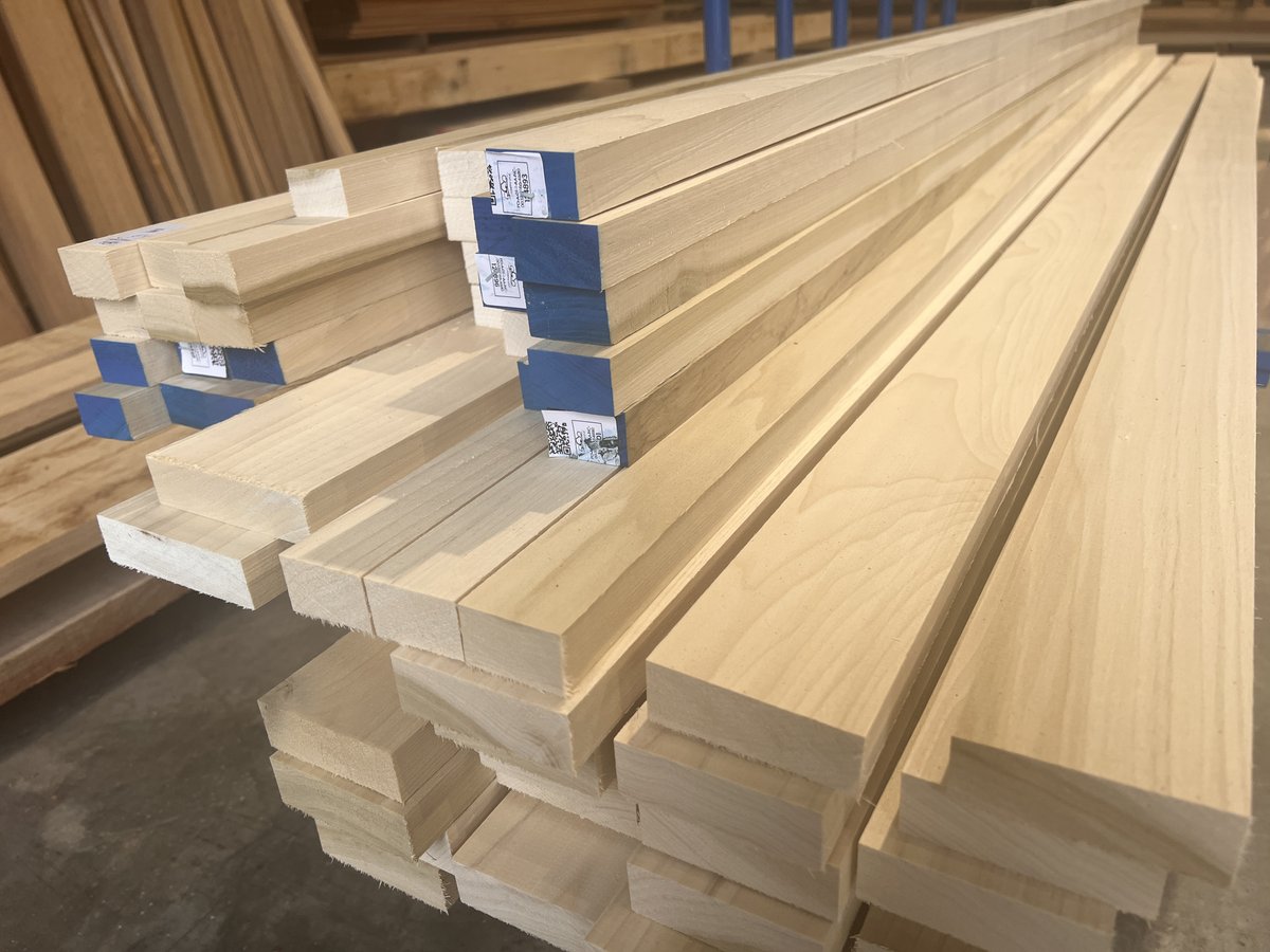 Some beautiful cut to size American Poplar which will be used to build kitchen cabinets 🙌 #timber #woodworkers #woodworking #poplar #tulipwood #cabinet #cabinetry #kitchens #kitchendesign #kitchendecor #interiordesign #interiordecor #share
