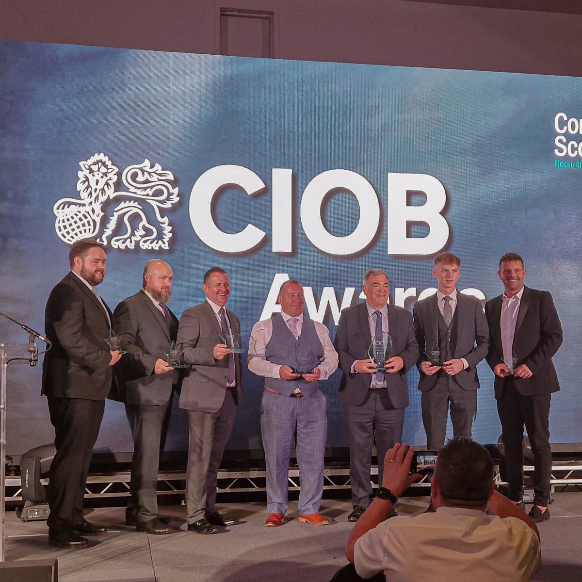 We’re thrilled to share that Assistant Project Manager, Gavin Wyatt won Graduate of the Year at the CIOB Scotland Awards! We know that our People make us the company that we are, so we were delighted to see Gavin externally recognised for his hard work.

#TJL155 #CIOBScotAwards
