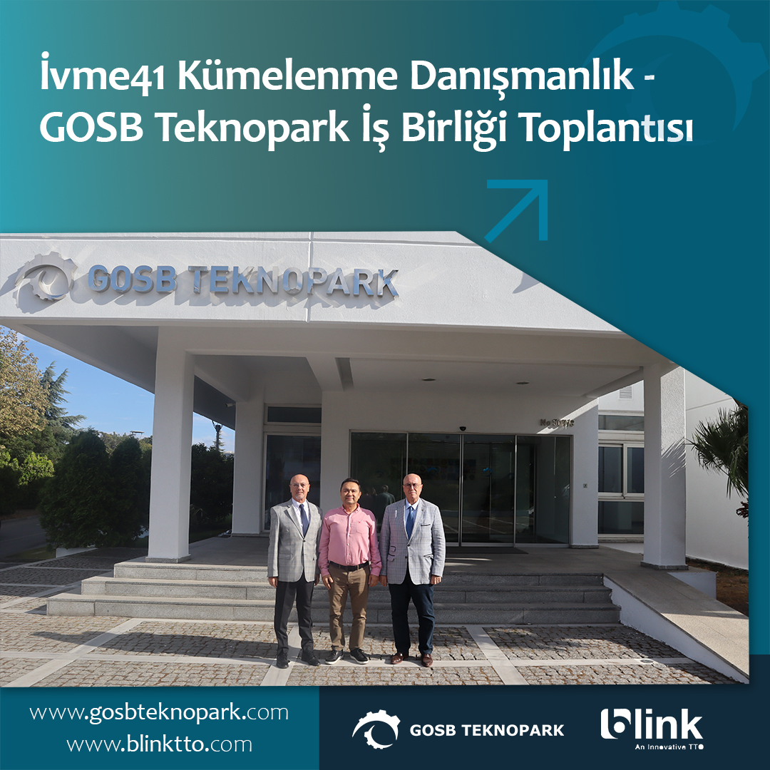 İvme41 Kümelenme Danışmanlık Kurucu Ortakları Cevat Balcıgil ve Ahmet Balkaya, Genel Müdürümüz <a href="/tlgbldrc/">Tolga Bildirici</a> 'yi ziyaret etti. Ziyaret kapsamında olası iş birlikleri konuşuldu.