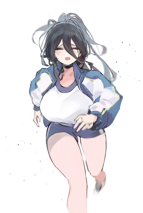 羽川ハスミ #ブルアカ 